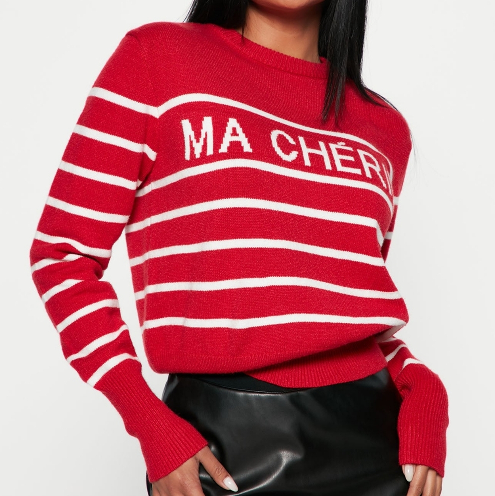 "Ma chérie" sweater